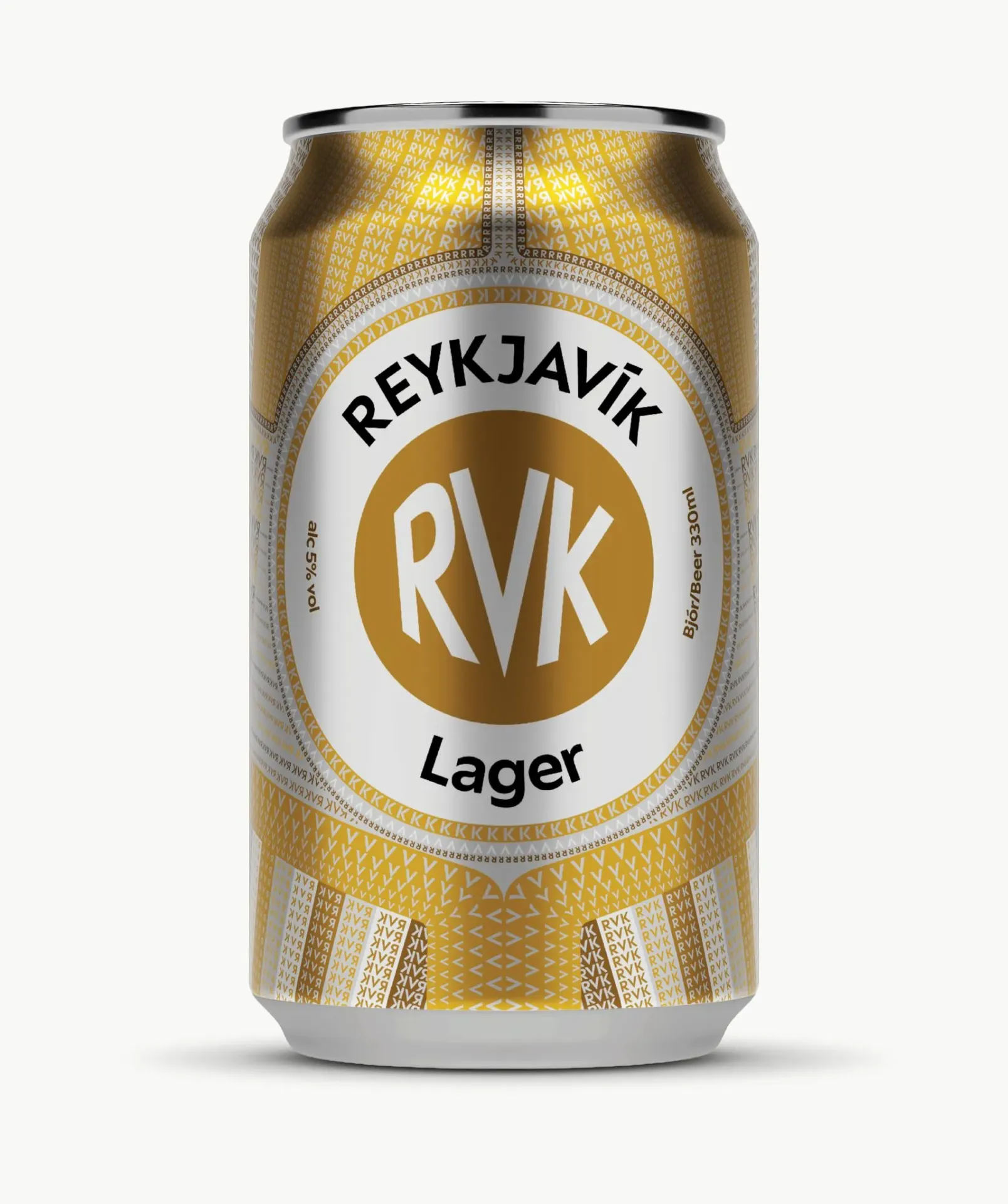 RVK Lager 5% - (Case 24x330ml)