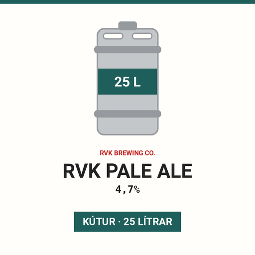 RVK Pale Ale 4,7% - (Keg 25 L)