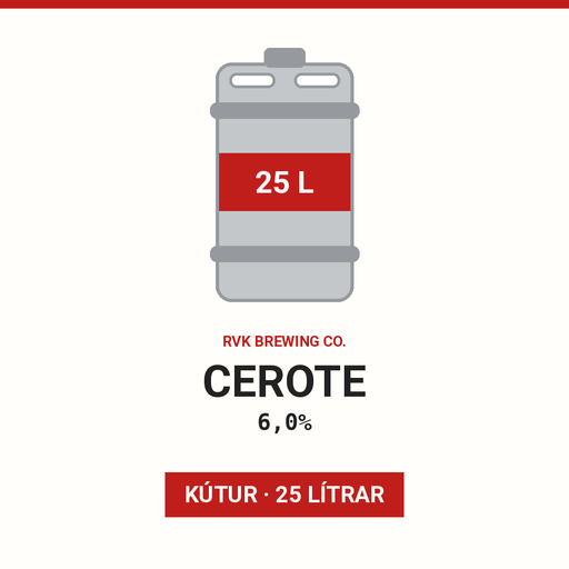 Cerote 6,0% - (Keg 25 L)