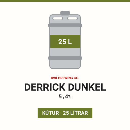 Derrick Dunkel 5,4% (Keg 25L)