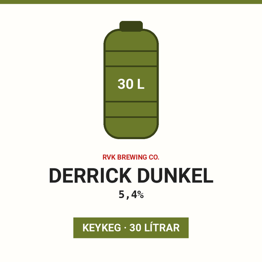 Derrick Dunkel 5,4% (KeyKeg 30L)