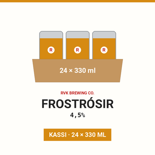 Frostrósir - 4,5% - (Case 24x330ml)