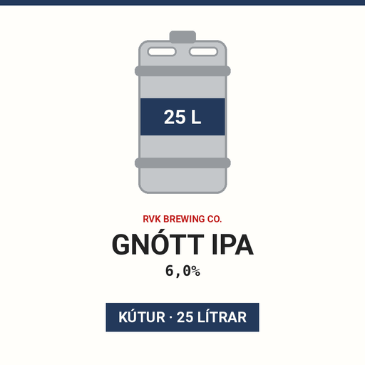 Gnótt IPA 6,3% - (Keg 25L)