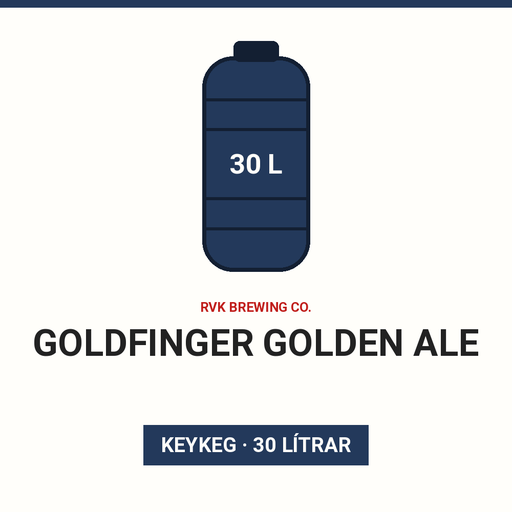 Goldfinger golden ale - (KeyKeg 30L)