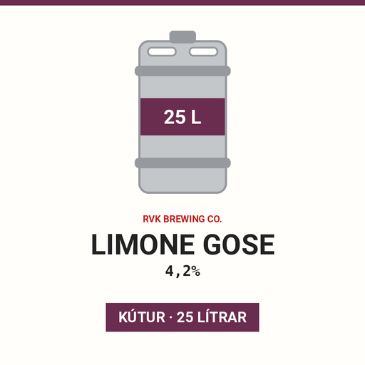 Limone Gose 4,2% - (Keg 25L)
