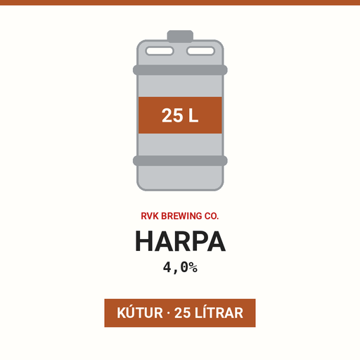 Harpa 4,0% - (Keg 25L)