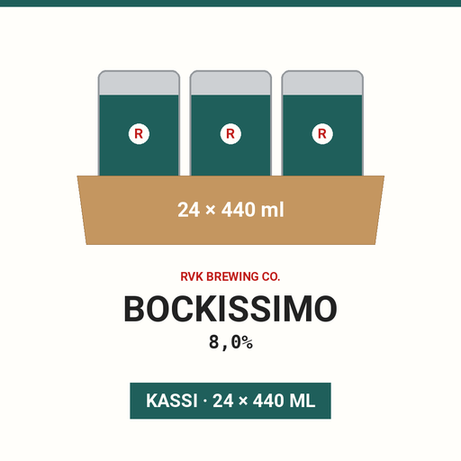 Bockissimo 8,0% - (Case 24x440ml)