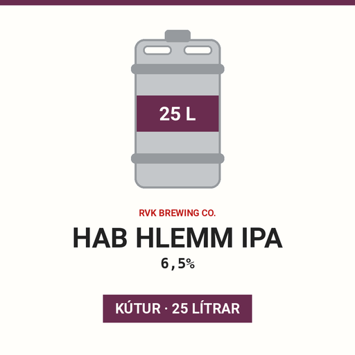Hab Hlemm IPA 6,5% - (Keg 25L)
