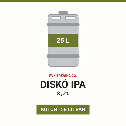 Diskó IPA - 8,2% - (Keg 25 L)