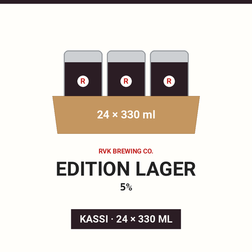 Edition Lager 5% - (Case 24x330ml)