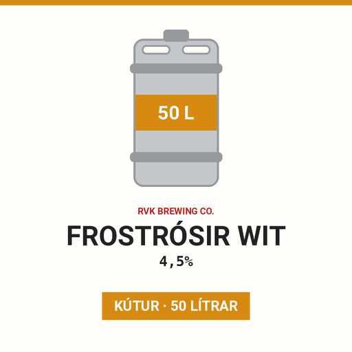 Frostrósir wit 4,5% - (Keg 50L)