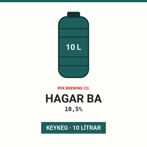 Hagar BA 10,5% - (KeyKeg 10L)