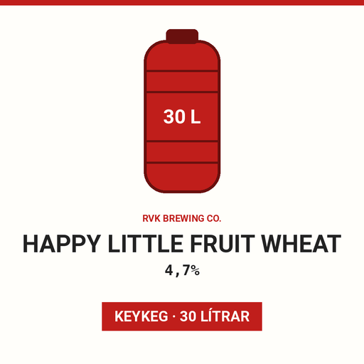 Happy Little Fruit wheat 4,7% - (KeyKeg 30L)