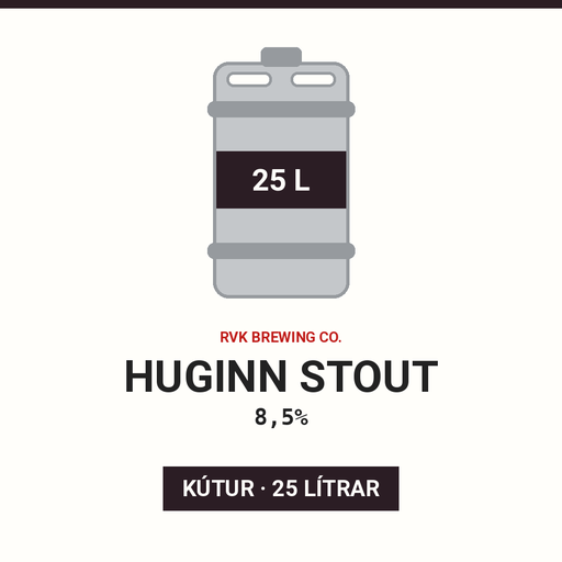 Huginn Stout 8,5% - (Keg 25L)