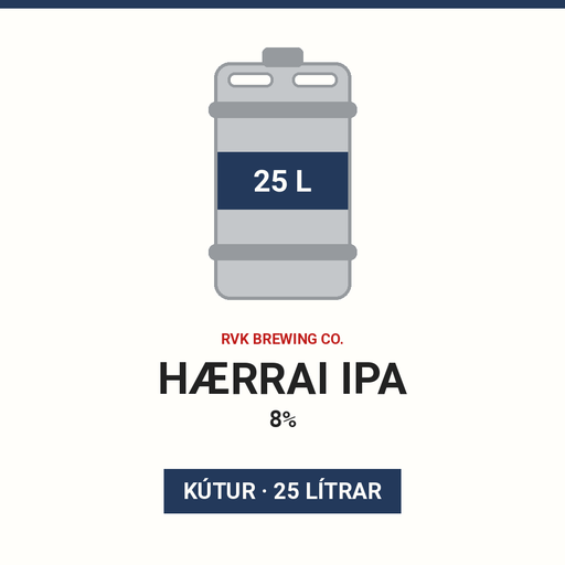 HærraI IPA 8% - (Keg 25L)
