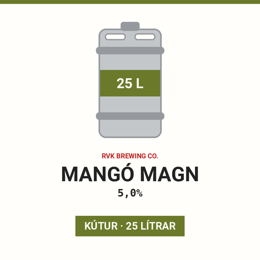 Mangó Magn 5,0% - (Keg 25L)