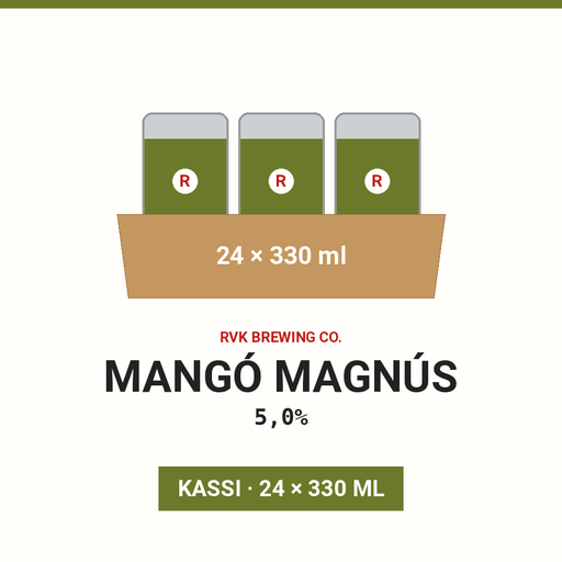 Mangó Magnús 5,0% - (Case 24x330ml)