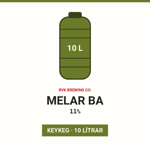 Melar BA 11% - 10 L keykeg