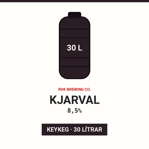 Kjarval 8,5% - (Keykeg 30L)