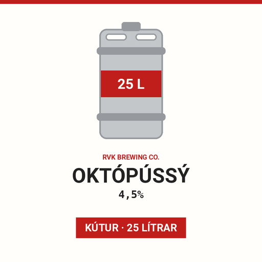 Októpússý 4,5% - (Keg 25L)