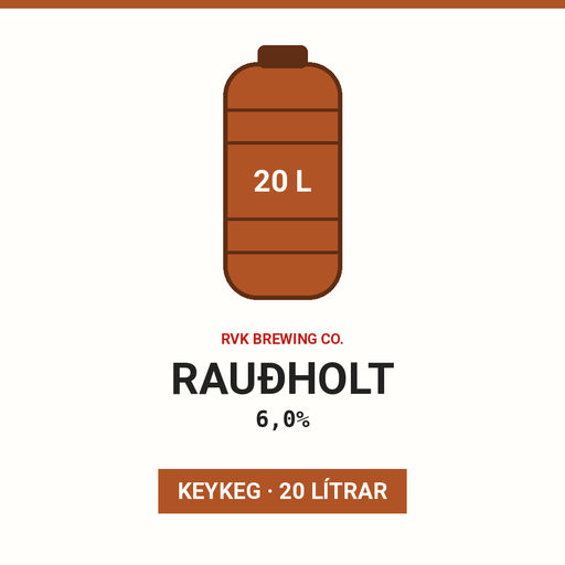 Rauðholt 6,0% - (KeyKeg 20L)
