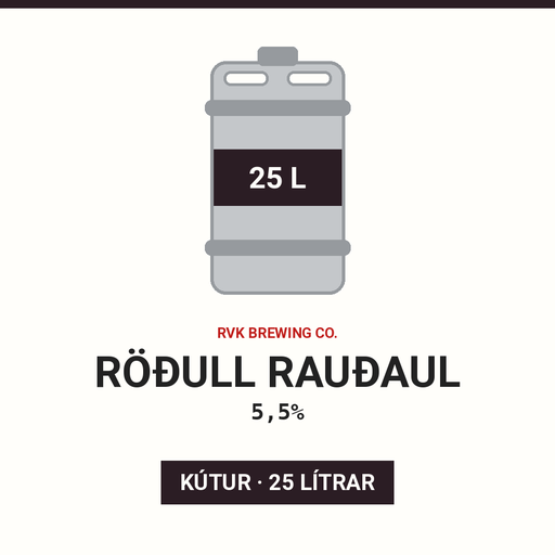 Röðull Rauðaul 5,5% - (Keg 25L)