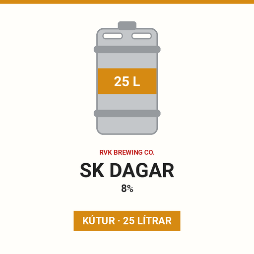 Sk Dagar 8% - (Keg 25L)