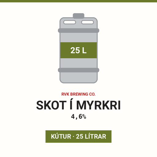 Skot í myrkri 4,7% - (Keg 25L)