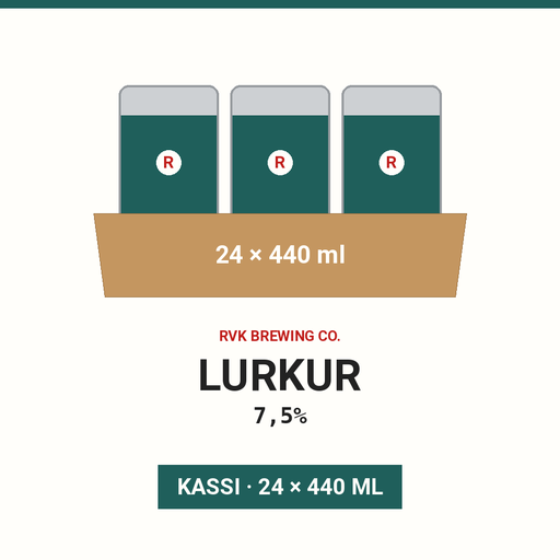 Lurkur 7,5% - (Case 24x440ml)