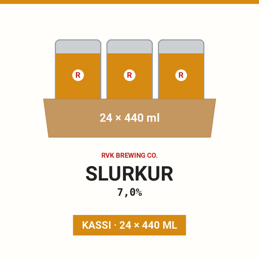 Slurkur 7,0% - (Case 24x440ml)