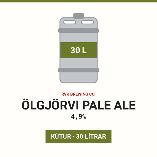 Ölgjörvi pale ale 4,9% - (Keg 30L)