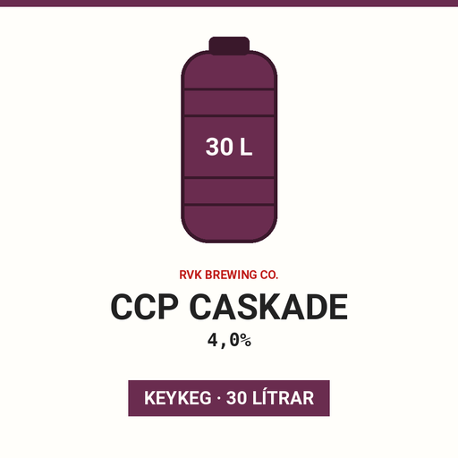 CCP Caskade 4,0% - (Key-keg 30L)