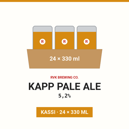 Kapp Pale Ale - 5,2% - (Case 24x330ml)