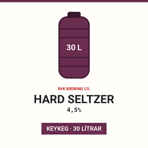 Hard Seltzer 4,5% - (KeyKeg 30L)