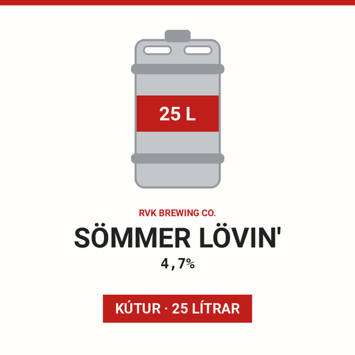 Sömmer Lövin' 4,7% wit - (Keg 25L)