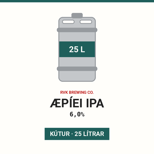 ÆPÍEI IPA 6,0% - (Keg 25L)