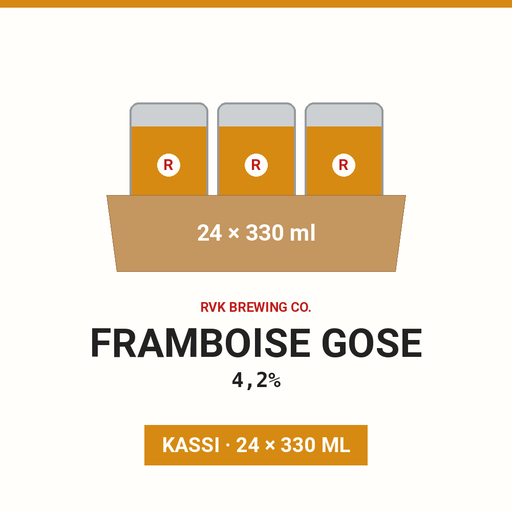 Framboise Gose - 4,2% - (Case 24x330ml)