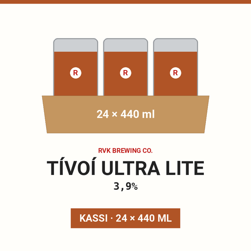 RVK Ultra Lite 3,9% - (Case 24x440ml)