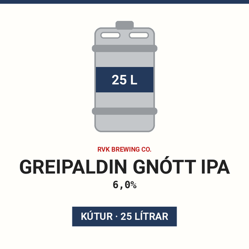 Greipaldin Gnótt IPA 6,0% - (Keg 25L)