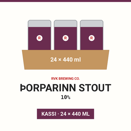 Þorparinn stout 11% - (Case 24x330ml)